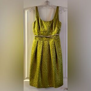 Antonio Melani Pleated Scoop Neck Dress.  Size 2.